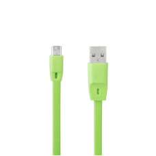 USB Кабель Optima Flat Speed MicroUSB (C-014) Green