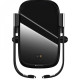 Автотримач для телефону Baseus Wireless Charger Rock Solid Electric Car Mount (WXHW01-01) Black
