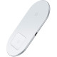 Безпровідний зарядний пристрій Baseus Simple 2in1 (WXJK-02) White (Phone + Pods)