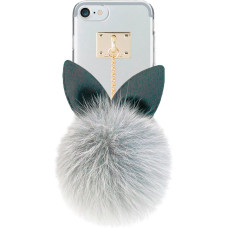 Чохол iPhone 7 Grey DDPOP Leather Rabbit case