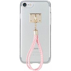 Чохол iPhone 7 Pink DDPOP Twist Strap case