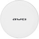 Безпровідний зарядний пристрій AWEI W6 Wireless charger White