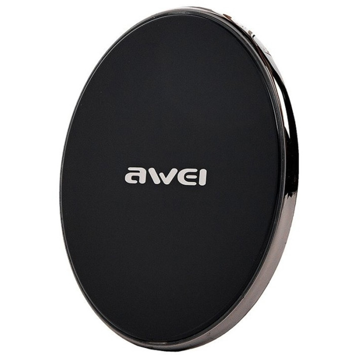 Безпровідний зарядний пристрій AWEI W3 Wireless Charger Black