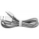 USB Кабель Xiaomi Metal USB Type-C Cable 1m Silver