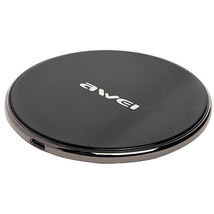 Безпровідний зарядний пристрій AWEI W3 Wireless Charger Black