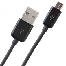 USB Кабель Samsung MicroUSB Cable 1m (Stock) (50603) Black