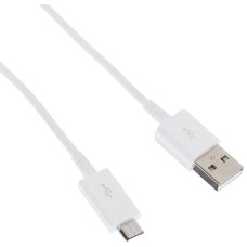 USB Кабель Samsung MicroUSB Cable 1m (Stock) (53554) White