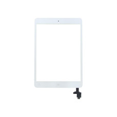 Сенсор (тачскрин) для Apple iPad mini/mini 2 белый с микросхемой и кнопкой Home