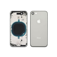 Корпус для Apple iPhone 8 серебряный