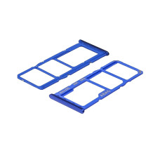 Слот SIM-карты (лоток) для Samsung A217 Galaxy A21S (2020) синий