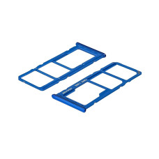 Слот SIM-карты (лоток) для Samsung A205/A305/A505/A705 Galaxy A20/A30/A50/A70 (2019) синий