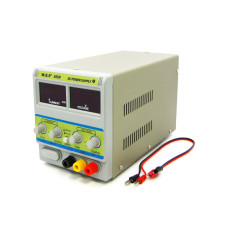 Блок питания WEP PS-305D-II с переключателем Hi(A)/Lo(mA) 30V 5A цифровая индикация