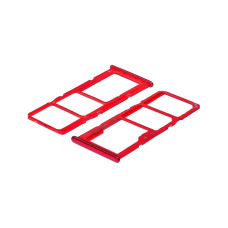 Слот SIM-карти (лоток) для Samsung A205/ A305/ A505/ A705 Galaxy A20/ A30/ A50/ A70 (2019) червоний