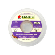 Очищувач припою Baku BK-3015 (3mm x 1.5m)
