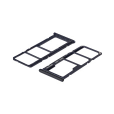 Слот SIM-карты (лоток) для Samsung A205/A305/A505/A705 Galaxy A20/A30/A50/A70 (2019) черный