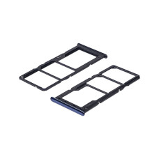 Слот SIM-карты (лоток) для Samsung A307 Galaxy A30S (2019) черный