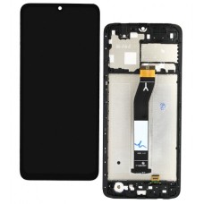 Дисплей Xiaomi Redmi A3, (High quality), з сенсором, з рамкою, IPS, Чорний