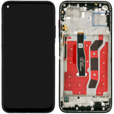Дисплей Huawei Nova 5i, Nova 6SE, Nova 7i, P20 Lite 2019, P40 Lite, (Original), з сенсором, з рамкою, IPS, Зелений
