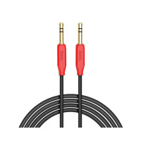 AUX кабель Hoco UPA11 Jack 3.5 to Jack 3.5 1m червоний