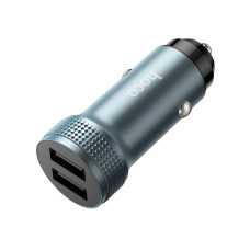 Автомобильное зарядное устройство Hoco Z49 2 USB серый