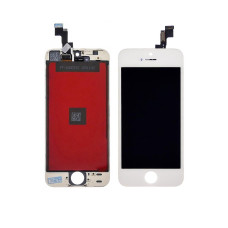 Дисплей (экран) Apple iPhone 5S с белым тачскрином HC