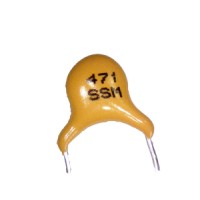 Конденсатор 470pF 2000V 20% F=7mm (5SS471MBBCA) AVX