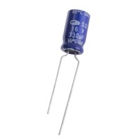 Конденсатор 330uF 16V 6x11mm (SD1C337M6L011PA159-Samwha)