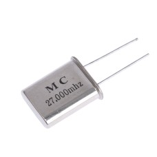 27.00M-HC49 27MHz; ±30ppm; 16pF÷30pF; THT; HC49/U