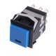 Кнопка PSW-10L Blue без фиксации с подсветкой
