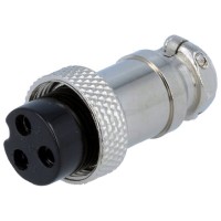 Роз'єм GX12-3 (MIC-323 Mini)