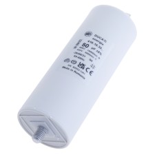 50uF 400VAC ±5% 45x117mm, з клемами 6.3 mm 4.16.10.30.64 Ducati конденсатор пусковий