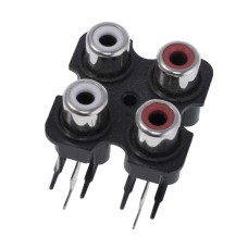 Колодка 4-RCA на плату KLS1-RCA-410