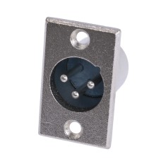 Гніздо XLR 3P, на панель GT1-4823