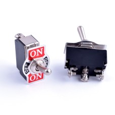 KN3B-103 ON-OFF-ON SPDT 3P Black base
