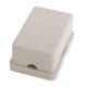 Розетка телефонная 6P4C, накладная, бежевая 55x35mm (GT1-7013-6p4c) Global Tone
