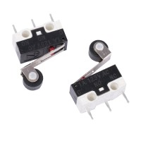 Микропереключатель SPDT с роликом, 3 контакты, 1A 125VAC
