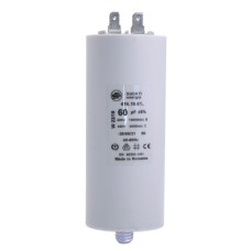 60uF 400VAC ±5% 50x117mm болт, з клемами 6.3mm 4.16.10.61.64 Ducati конденсатор пусковий