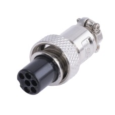 Роз'єм GX12-6 KLS15-225-M12-6F1