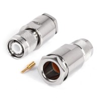 TNC-вилка на кабель (EM-TC008-RG213-NGD) (TNC-S213P) (ВЧ-роз’єм) Emico
