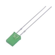 Світлодіод 2х5мм зелений GNL-2523GD