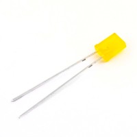 Світлодіод 2x5mm жовтий (GNL-2523YD) G-Nor