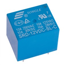 Реле SRD-12VDC-SL-C 5 pins Songle