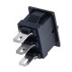 Диод SMRS-102-1 ON-ON SPDT 3P (переключатель клавишный, rocker) Global Tone
