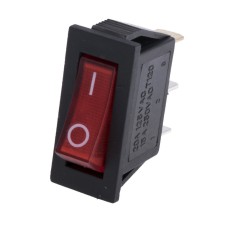 IRS-101-2C ON-OFF SPST 2P перемикач клавішний, rocker
