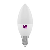 Лампа светодиодная ELM свеча, 6 Вт, Е14, 4000К (18-0033)
