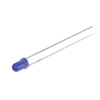 Світлодіод 3mm синій 470nm, 40 ° (GNL-3014BD) G-Nor