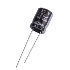 220uF 35V WL 10x12mm WL1V227M1012MPA100-Samwha електролітичний конденсатор