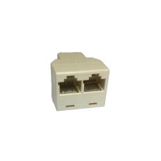 Розгалужувач RJ-45 8p8c на 2 гнізда