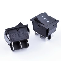KLS7-007-23-C-6-BK,BK-P1 (Перемикач ON-OFF-ON)