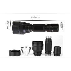 Потужний світлодіодний ліхтарик cree XM-L T6
